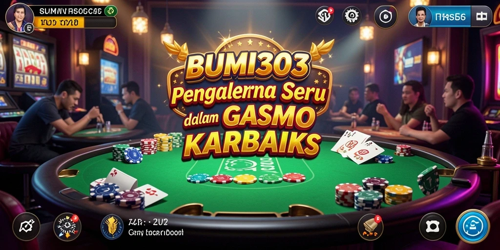 Tampilan seru gameplay Kasino BUMI303 yang menampilkan keseruan permainan.