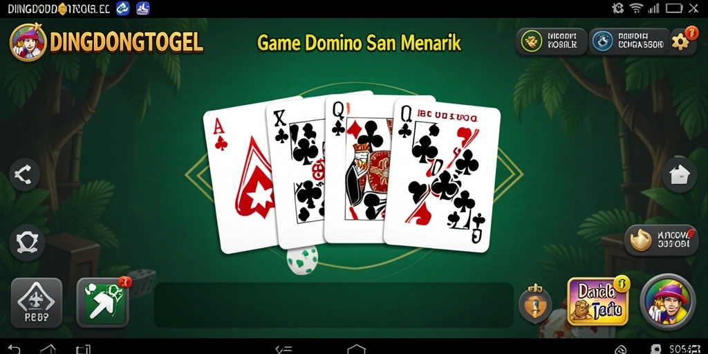 Tampilan gameplay DINGDONGTOGEL yang menarik dan interaktif.