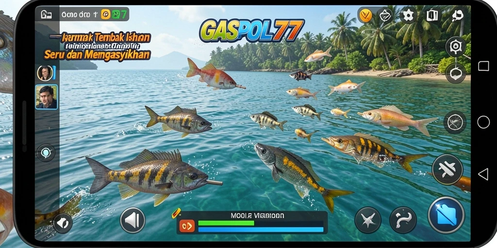 Tangkapan ikan yang seru di GASPOL77.