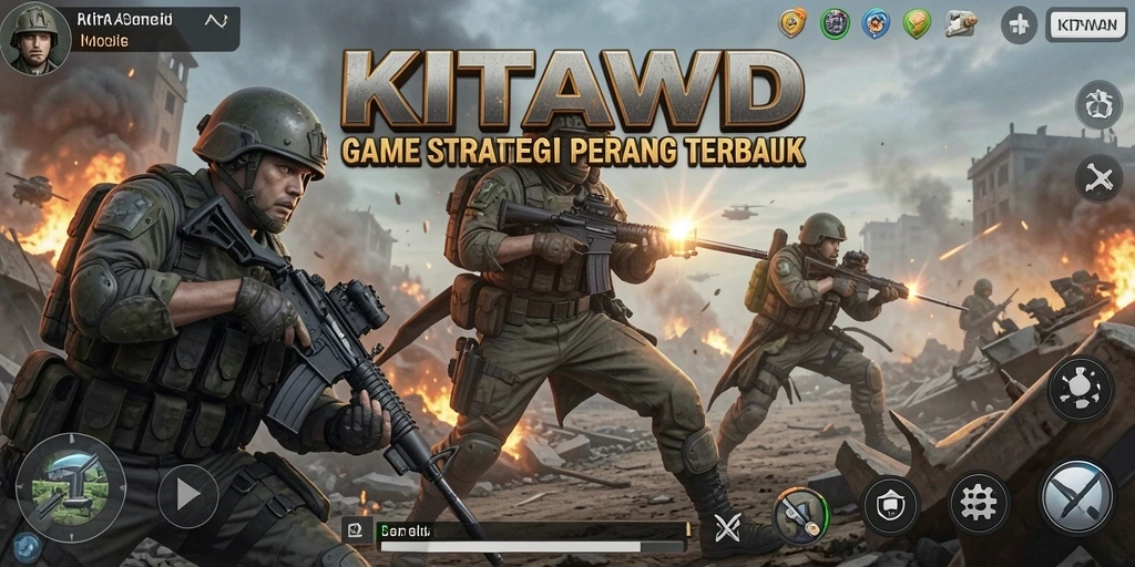 Tampilan screenshot utama KITAWD dengan gameplay yang mendebarkan.