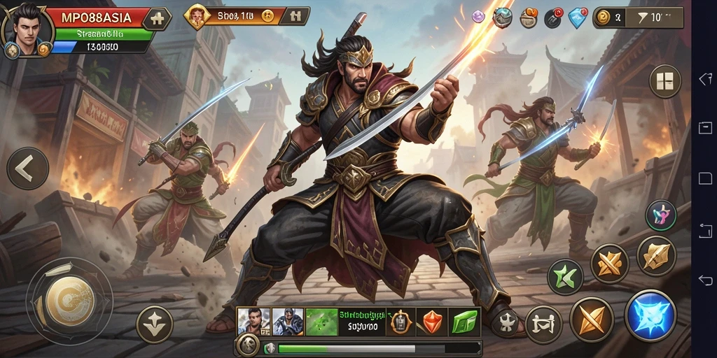Screenshot gameplay MPO88ASIA menampilkan strategi yang mendebarkan.