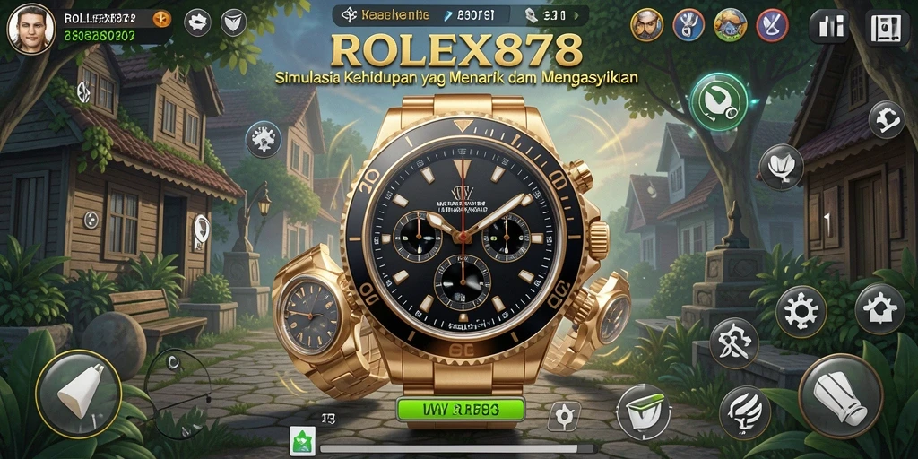 Tampilan gameplay ROLEX878 yang menawan dan interaktif.