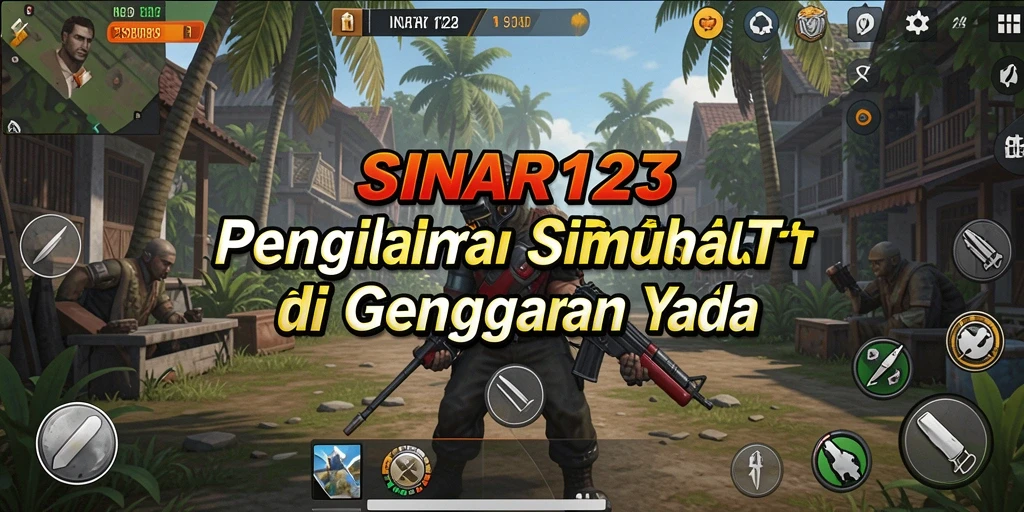 Tangkapan layar utama SINAR123 menampilkan interaksi gameplay yang mendebarkan.