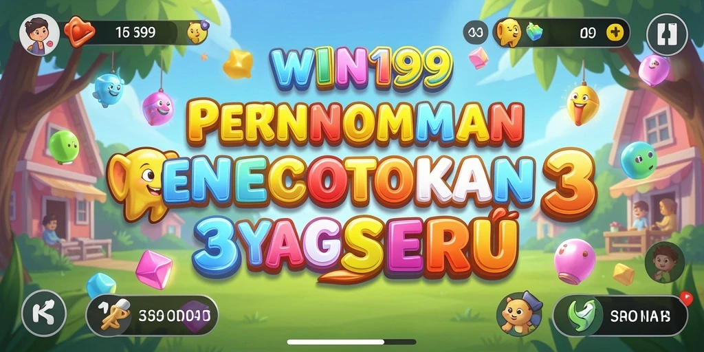 Screenshot WIN199 menampilkan gameplay seru dari permainan Match-3.